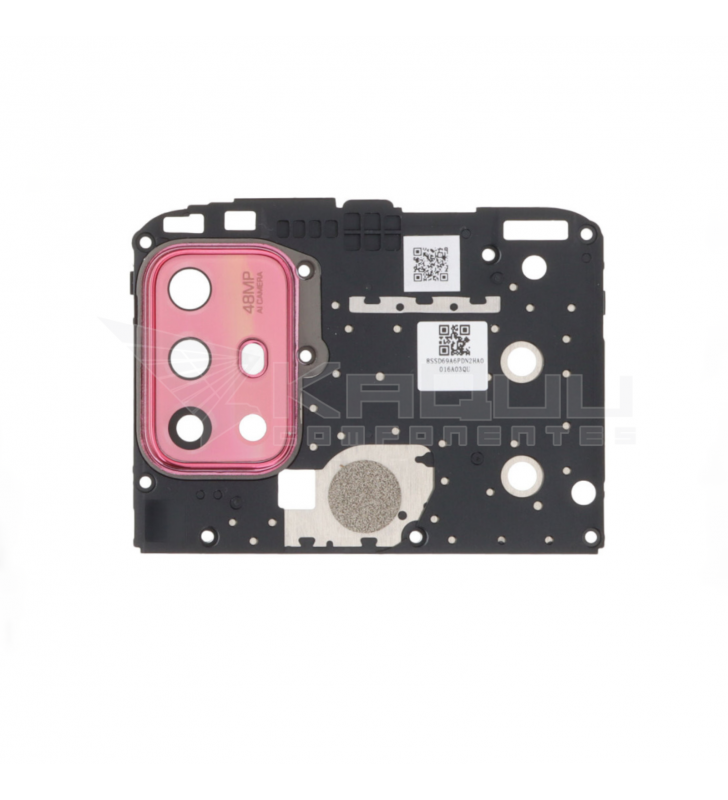 Carcasa Sujección Lente para Motorola Moto G20 XT2128-1 Rosa