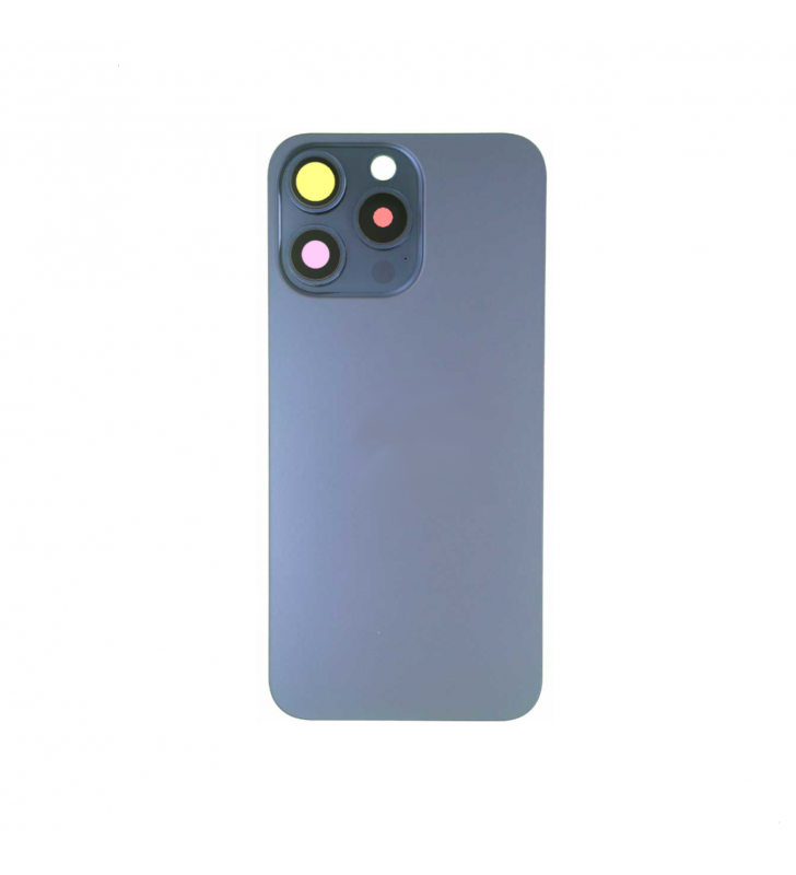 Tapa Trasera Completa para iPhone 15 Pro A2848 Azul