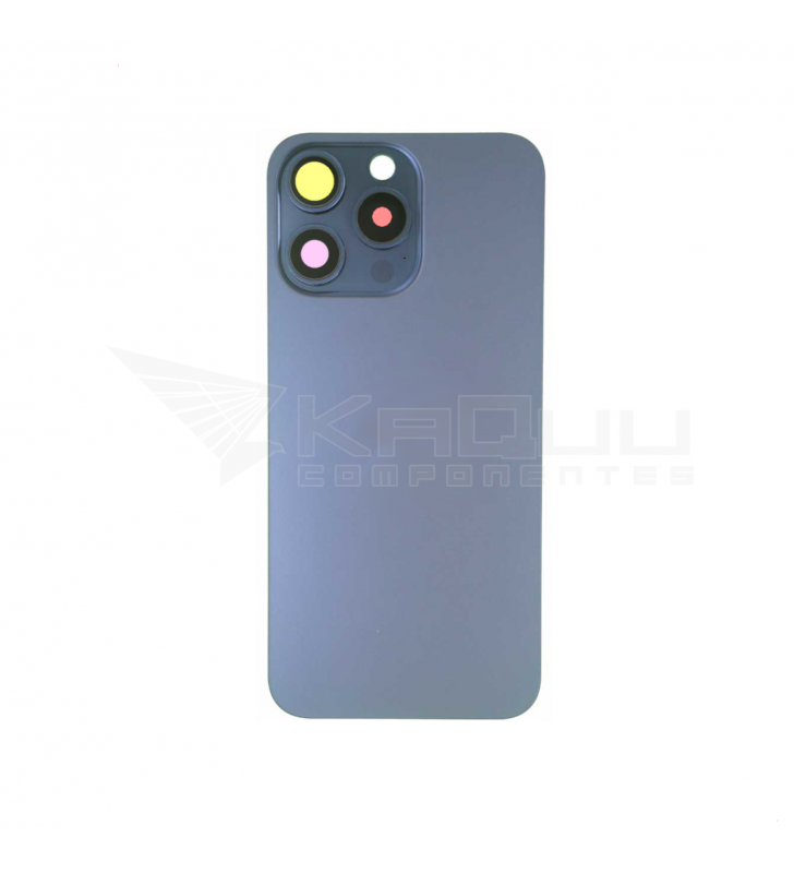 Tapa Trasera Completa para iPhone 15 Pro A2848 Azul