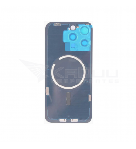 Tapa Trasera Completa para iPhone 15 Pro Max A2849 Blanco