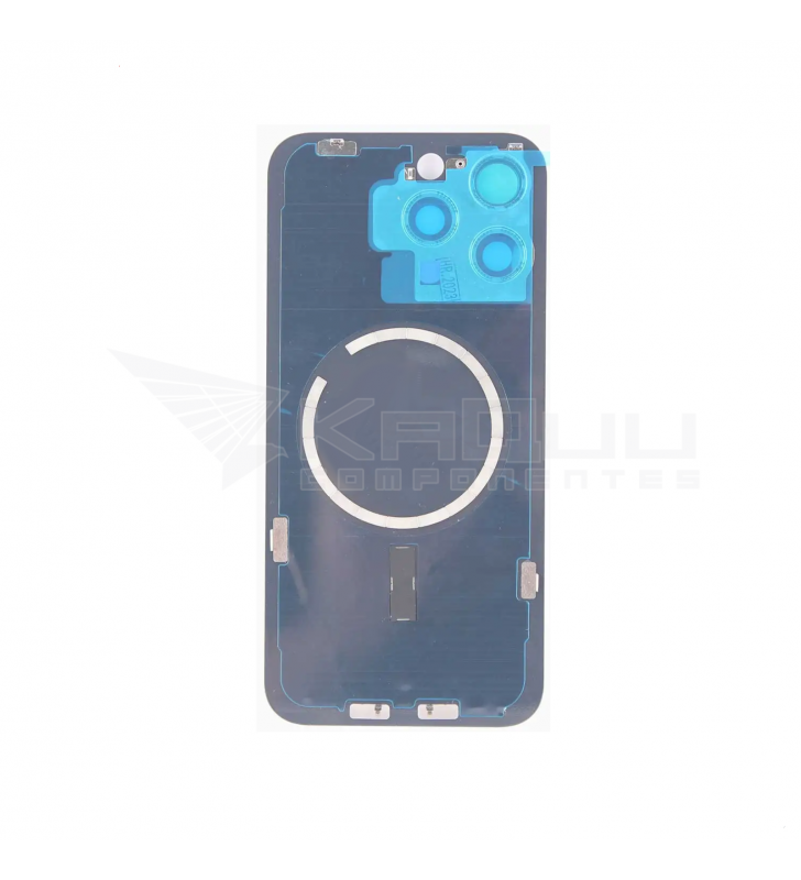 Tapa Trasera Completa para iPhone 15 Pro Max A2849 Blanco