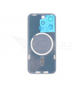 Tapa Trasera Completa para iPhone 15 Pro Max A2849 Negro