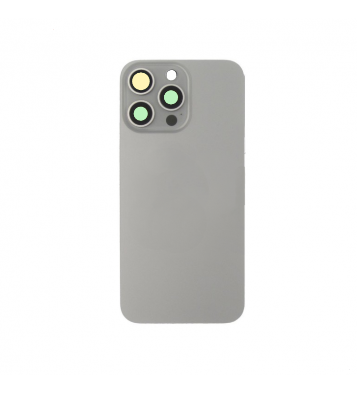 Tapa Trasera Completa para iPhone 15 Pro Max A2849 Gris