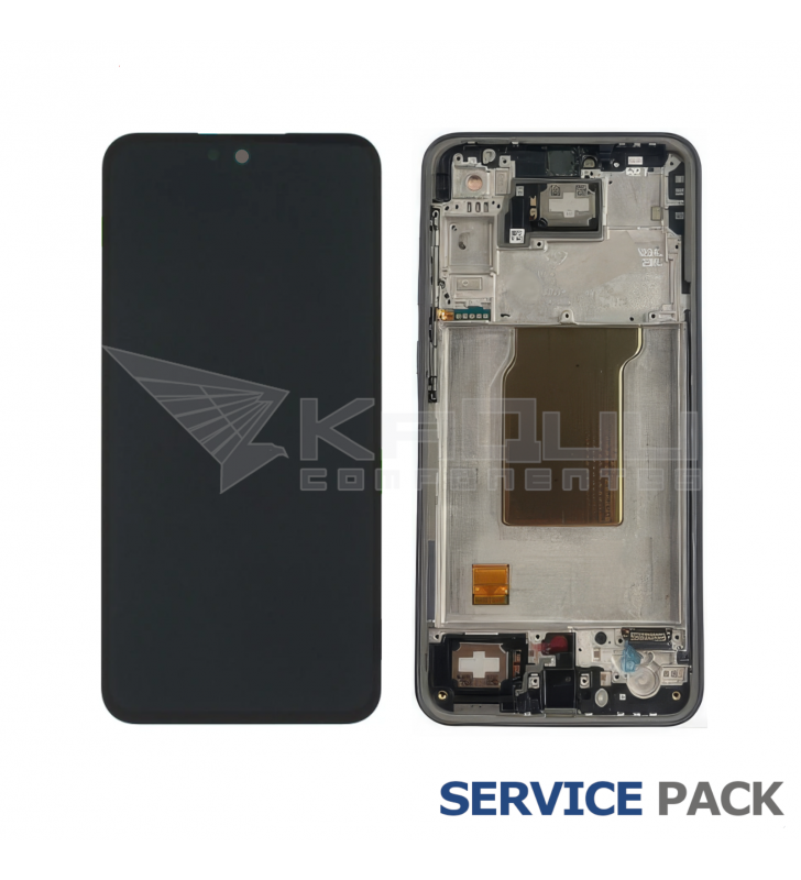 Pantalla Lcd Samsung Galaxy A35 5G A356B Marco Negro GH82-34221A Service Pack