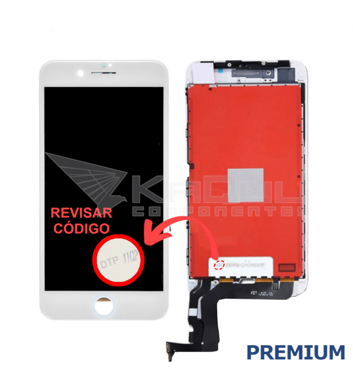 Pantalla Iphone 8 Plus Blanco Lcd A1864 A1897 Premium LG