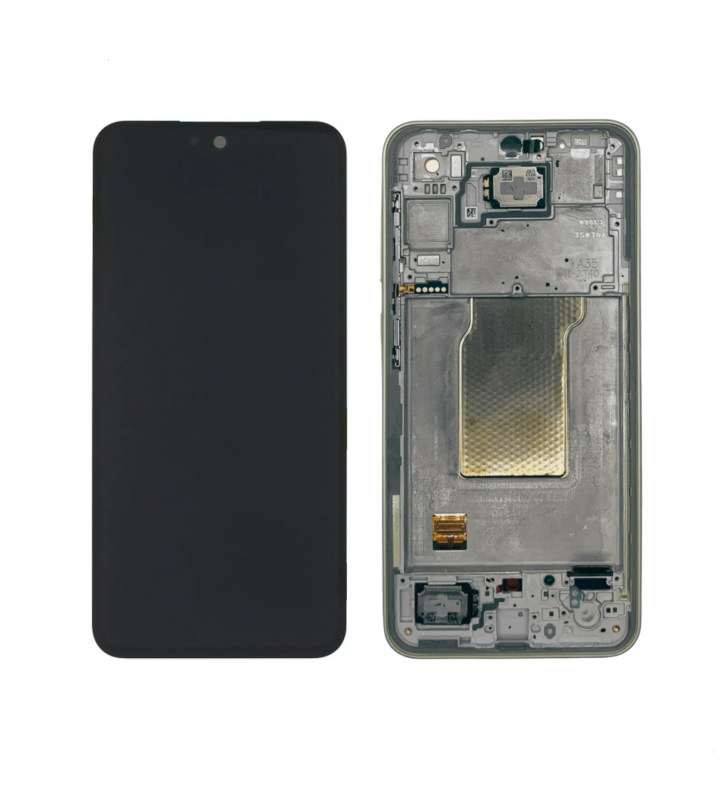 Pantalla Lcd Samsung Galaxy A35 5G A356B Marco Amarillo GH82-34221D Service Pack