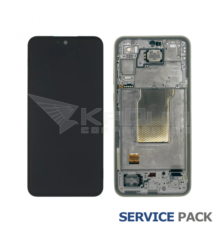 Pantalla Lcd Samsung Galaxy A35 5G A356B Marco Amarillo GH82-34221D Service Pack