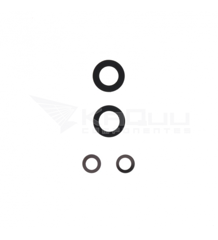 Cristal Cámara Lente para OnePlus 9R LE2101 Negro