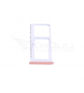 Bandeja Sim Dual para Motorola Moto G9 Play XT2083 Rosa