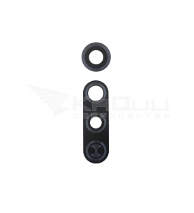 Set de 2 Cristal Cámara Lente para Motorola Moto G Pro XT2043-7 Negro