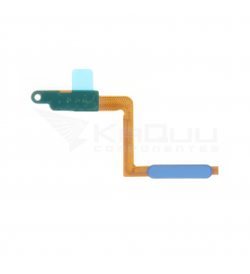 Flex Power Botón Encendido Huella para Samsung Galaxy A7 2018 A750F Azul