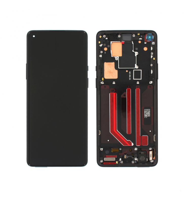 Pantalla Lcd para Oneplus 8 Pro IN2023 Marco Negro Premium