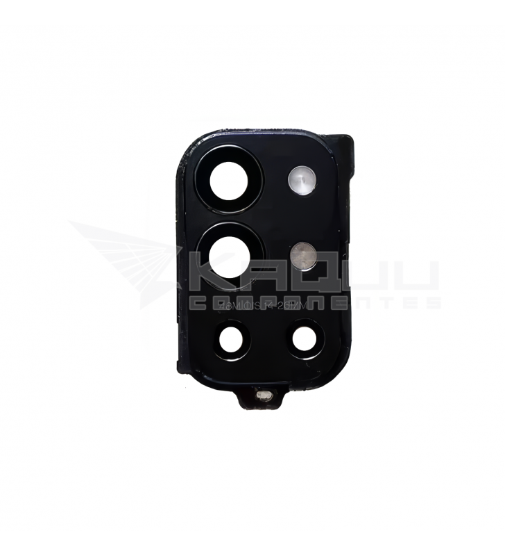 Embellecedor Cristal Cámara Lente para OnePlus 9R LE2101 Negro