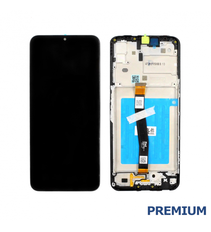 Pantalla Lcd para Samsung Galaxy A22 5G A226B Marco Negro Premium