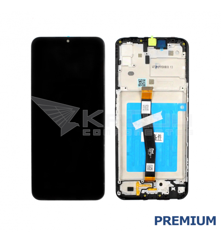 Pantalla Lcd para Samsung Galaxy A22 5G A226B Marco Negro Premium