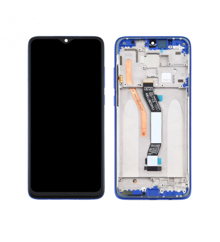 Pantalla Lcd para Xiaomi Redmi Note 8 Pro Single Sim M1906G7 Marco Azul Premium