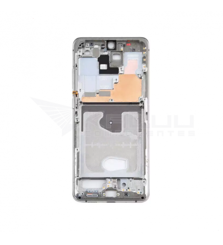 Marco Intermedio para Samsung Galaxy S20 Ultra G988F Blanco Usado