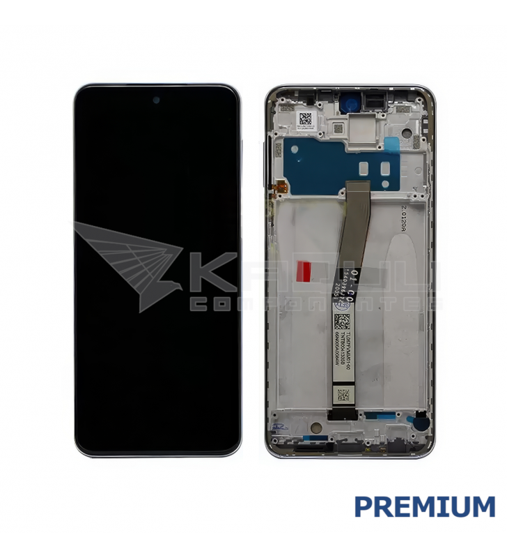 Pantalla Lcd para Xiaomi Redmi Note 9S M2003J6A1G, Note 9 Pro M2003J6B2G, Poco M2 Pro M2003J6CI Marco Negro Premium