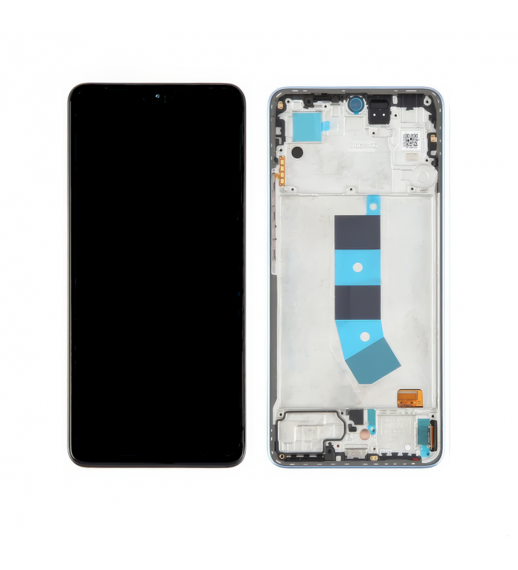 Pantalla Lcd para Xiaomi Redmi Note 13 4G 23129RAA4G Marco Azul OLED