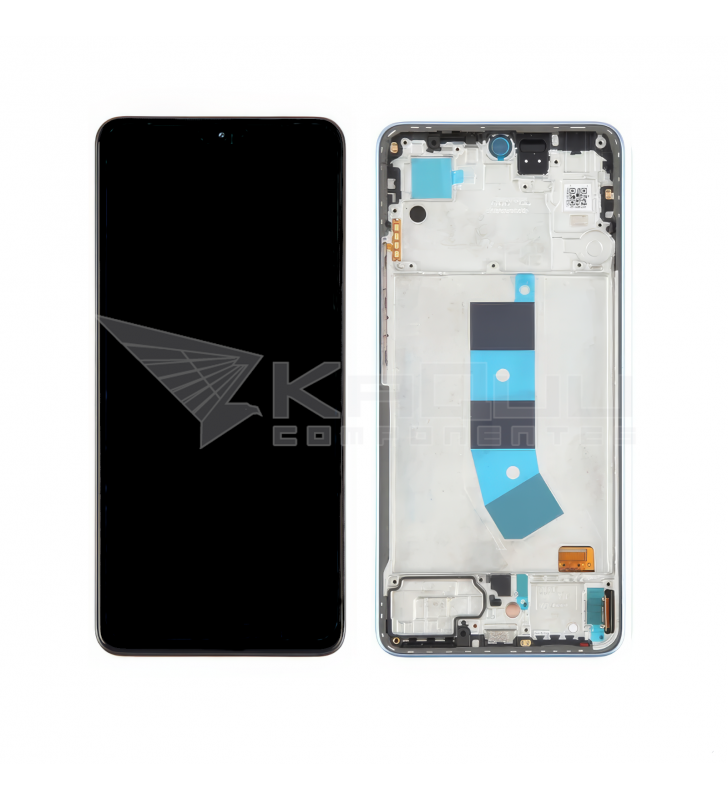 Pantalla Lcd para Xiaomi Redmi Note 13 4G 23129RAA4G Marco Azul OLED