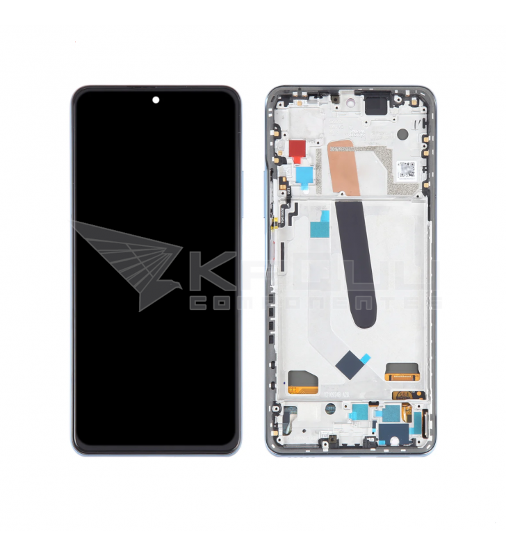 Pantalla Lcd para Xiaomi Redmi K40, Mi 11i, Mi 11 Pro, Mi 11X Pro, Poco F3 Marco Azul OLED