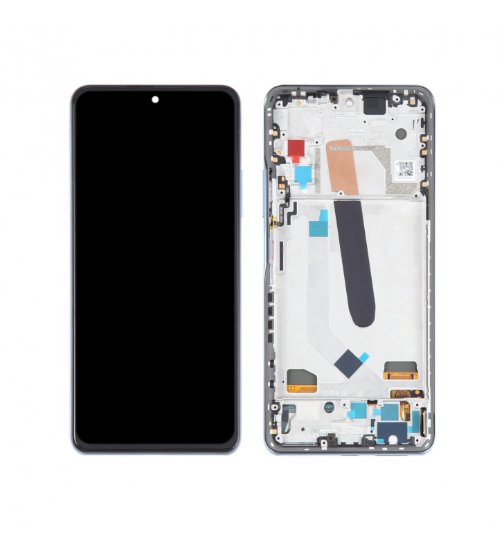 Pantalla Lcd para Xiaomi Redmi K40, Mi 11i, Mi 11 Pro, Mi 11X Pro, Poco F3 Marco Azul OLED