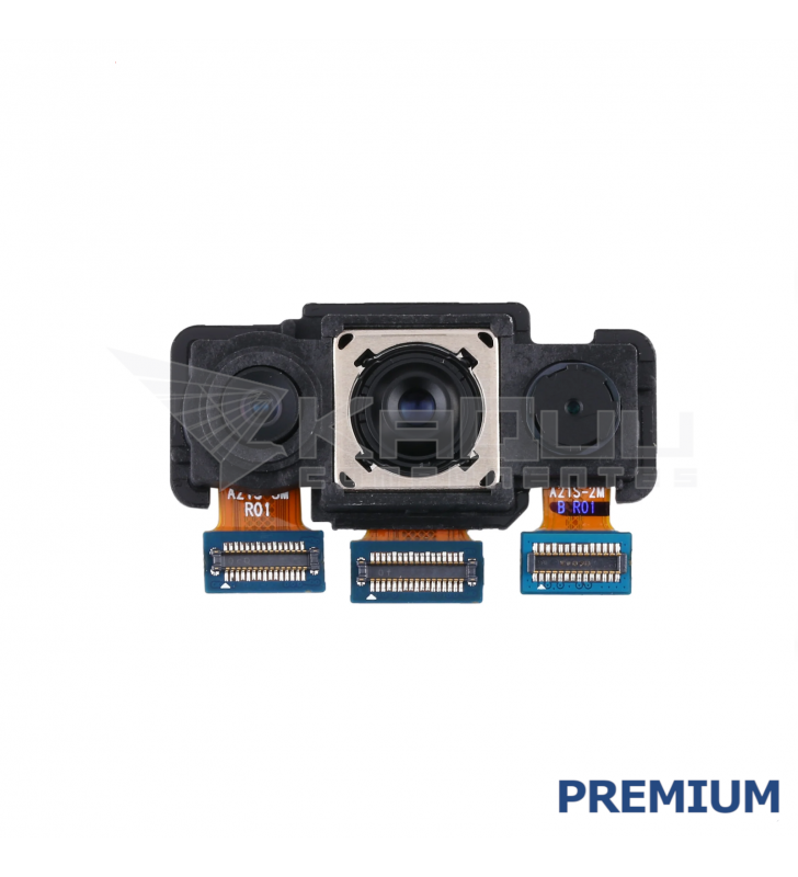 Flex Cámara Trasera para Samsung Galaxy A21s A217F 64Mpx Wide, 5Mpx Ultrawide, 2Mpx Macro Premium