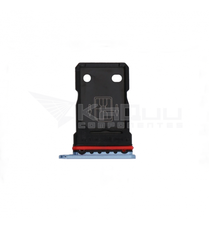 Bandeja Sim Dual para OnePlus 9R LE2101 Azul