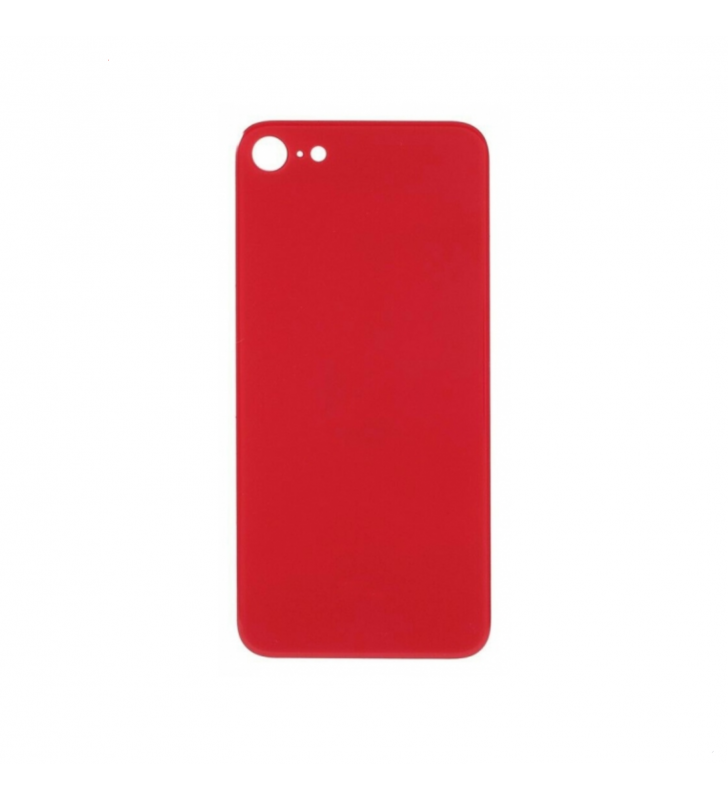 Tapa Trasera Agujero Grande para iPhone SE 2020 / 2022 A2275 A2783 Rojo