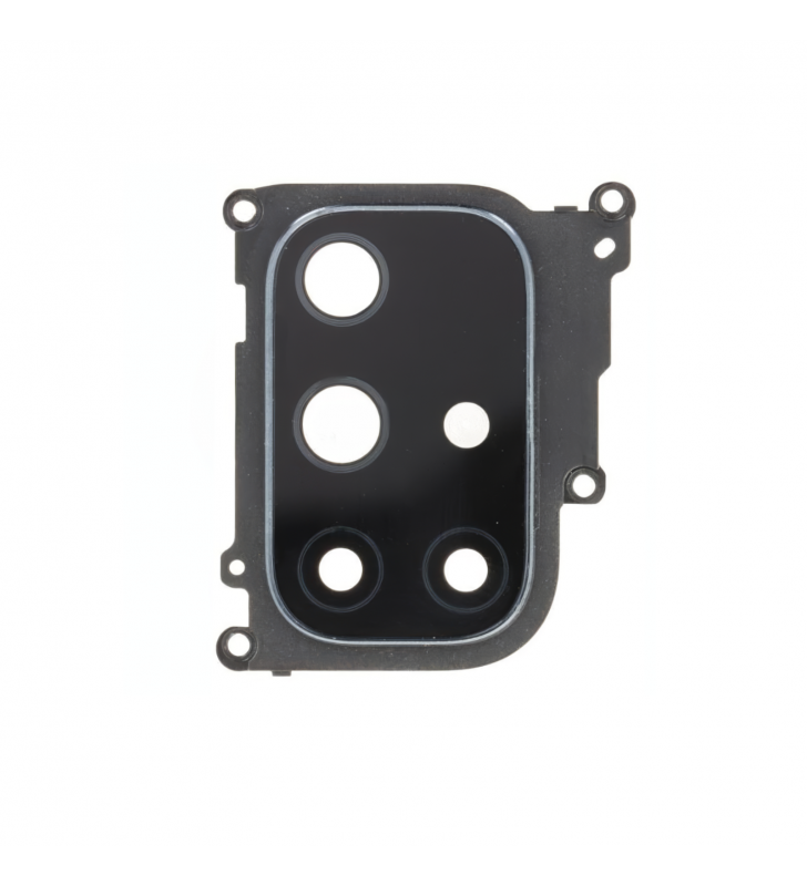 Embellecedor Cristal Cámara Lente para OnePlus Nord N10 5G BE2029 Negro