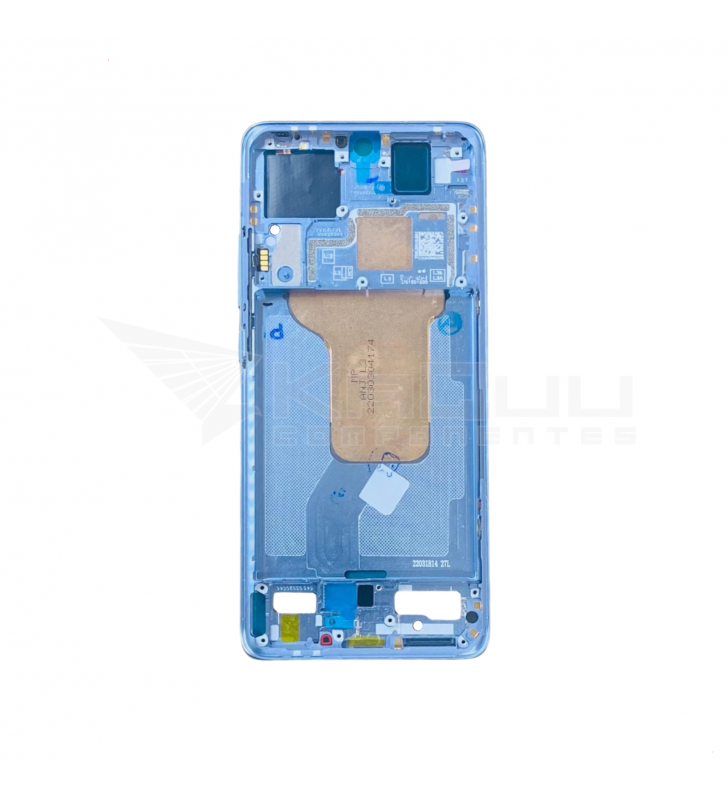 Chasis Marco Intermedio Lcd para Xiaomi 12 5G 2201123G, 12X 5G 2112123AC Azul