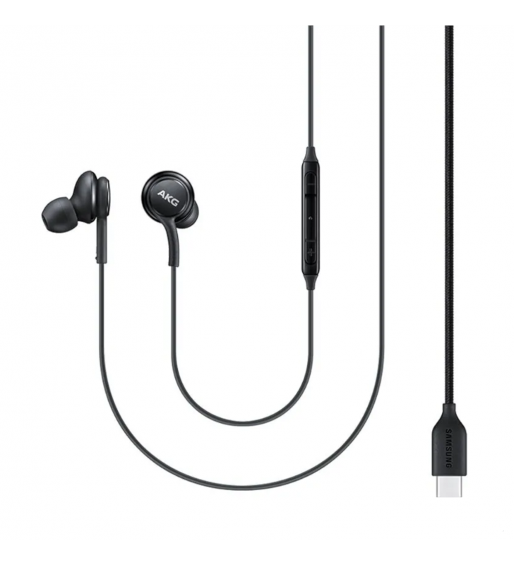 Auriculares Samsung EO-IC100 Usb Tipo C Sonido AKG Negro