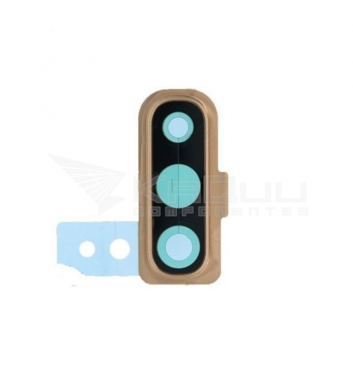Embellecedor Cristal Cámara Lente para Samsung Galaxy A70 A705F Dorado