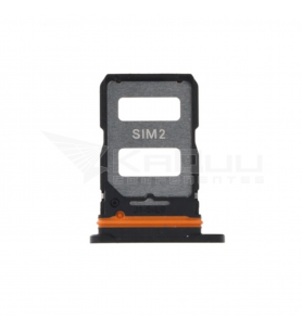 Bandeja Sim Dual para Xiaomi 12 Lite 2203129G Negro