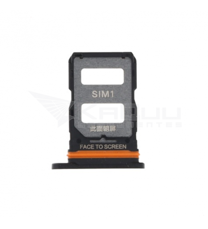 Bandeja Sim Dual para Xiaomi 12 Lite 2203129G Negro