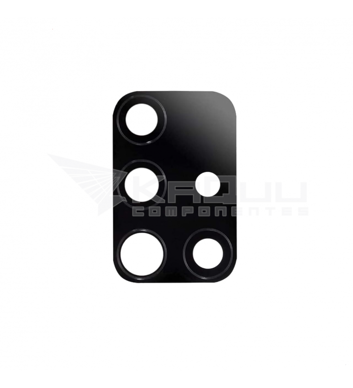 Cristal Cámara Lente para Samsung Galaxy A71 A715F, A71 5G A716B Negro
