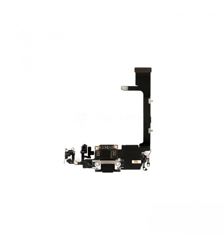 Flex conector carga para iPhone 11 Pro A2160 NEGRO PREMIUM