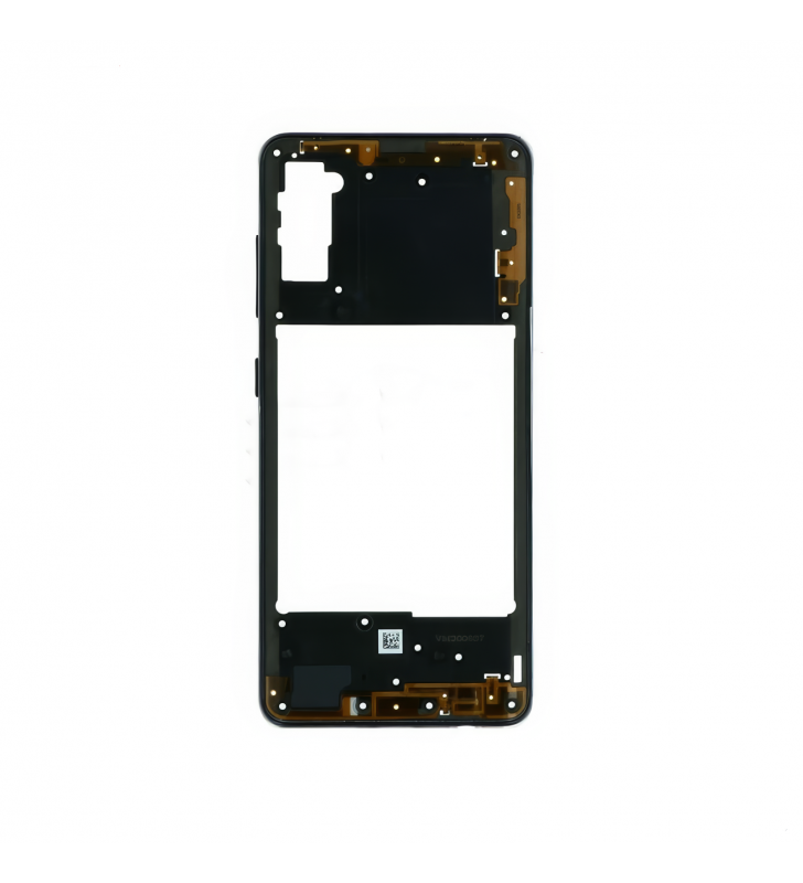 Chasis Marco Intermedio para Samsung Galaxy A41 A415F Negro