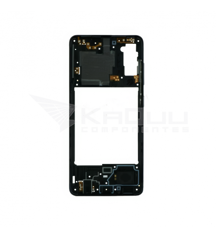 Chasis Marco Intermedio para Samsung Galaxy A41 A415F Negro