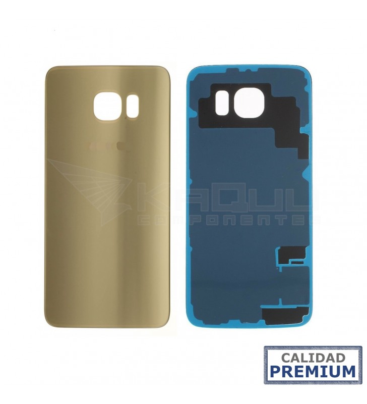 Tapa bateria BACK COVER para Samsung Galaxy S6 G920F DORADO dorada PREMIUM