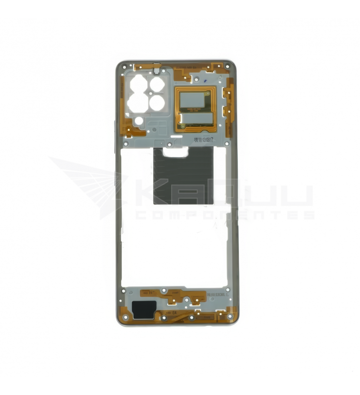 Chasis Marco Intermedio para Samsung Galaxy A42 5G A426B Gris