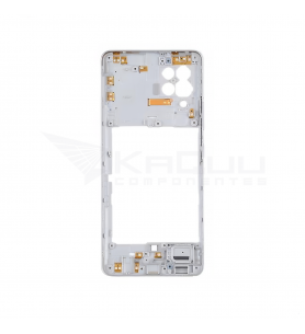 Chasis Marco Intermedio para Samsung Galaxy A42 5G A426B Blanco