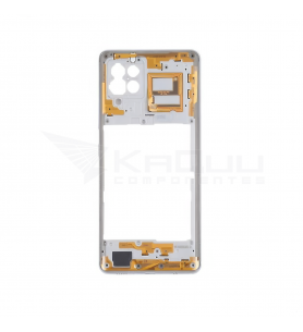 Chasis Marco Intermedio para Samsung Galaxy A42 5G A426B Blanco