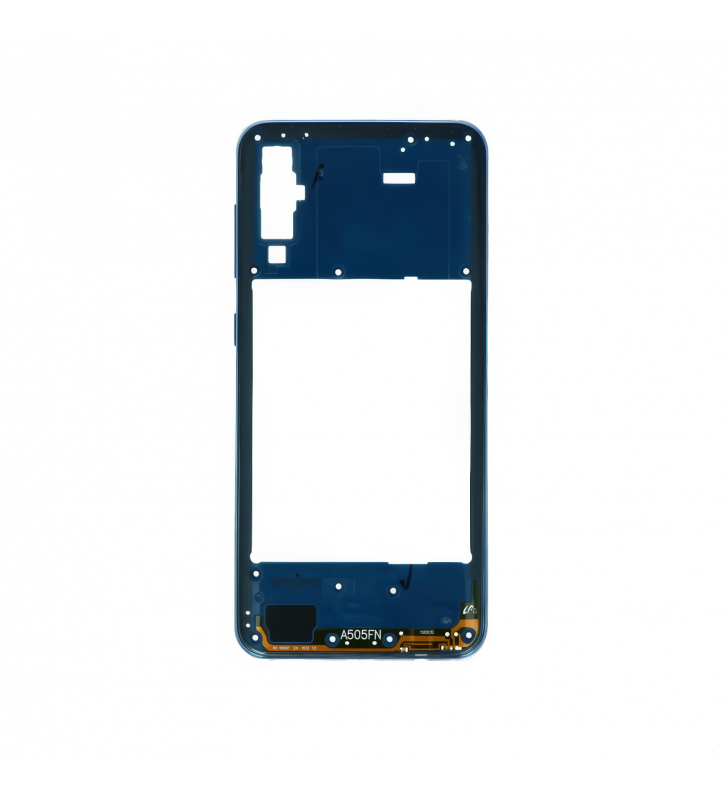 Chasis Marco Intermedio para Samsung Galaxy A50 A505F Azul
