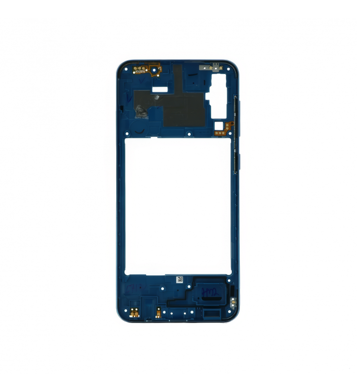 Chasis Marco Intermedio para Samsung Galaxy A50 A505F Azul