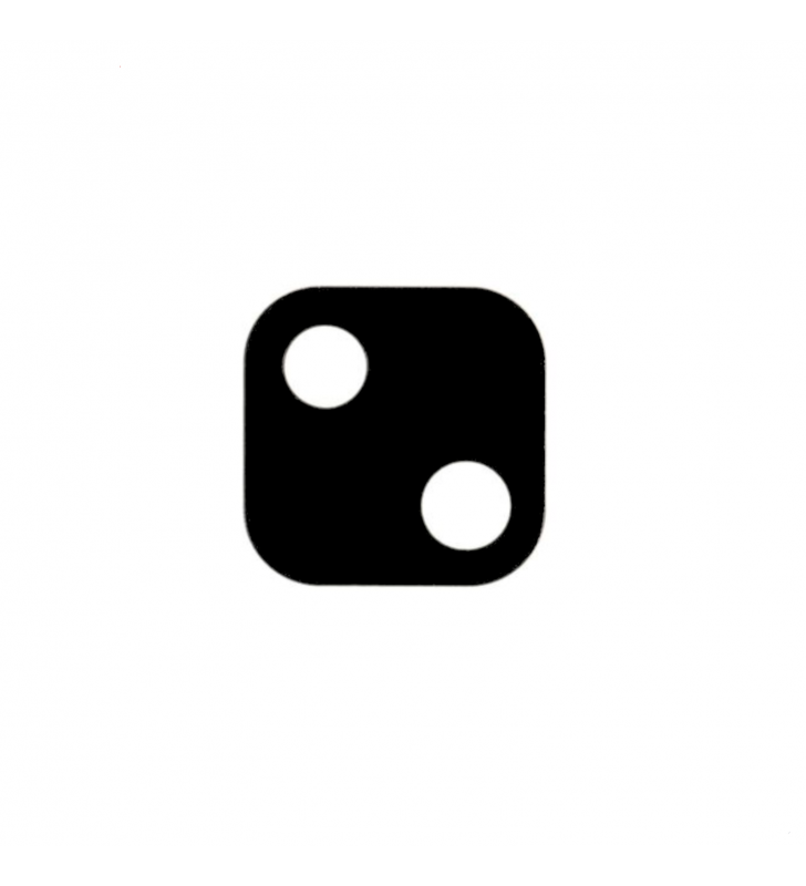 Embellecedor Cristal Cámara Lente Negro para Google Pixel 4A 4G G025J