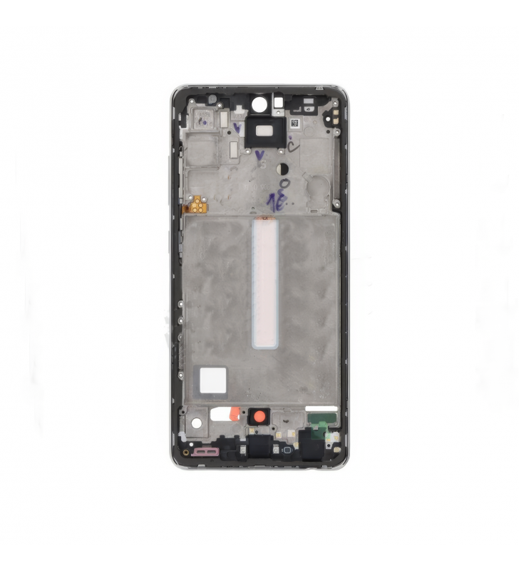 Chasis Marco Intermedio Lcd para Samsung Galaxy A52s A528B Blanco
