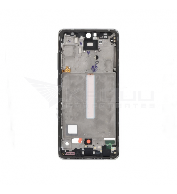 Chasis Marco Intermedio Lcd para Samsung Galaxy A52s A528B Blanco
