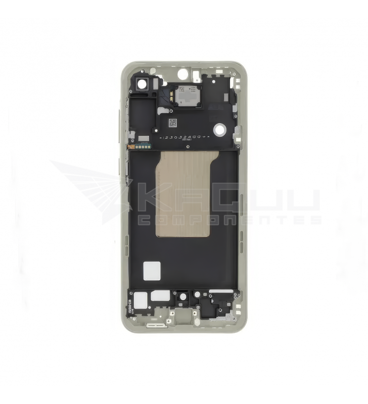 Chasis Marco Intermedio Lcd para Samsung Galaxy A55 5G A556B Amarillo