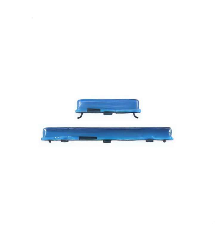 Set Botón Encendido Volumen para Samsung Galaxy A20 A205, A30 A305, A40 A405, A50 A505, A70 A705 Azul